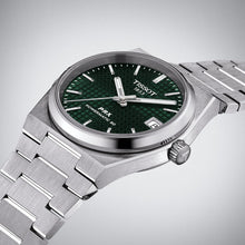 Load image into Gallery viewer, Tissot PRX Powermatic 80 Green Dial Silver Steel Strap Watch for Men - T137.207.11.091.00