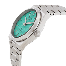 Load image into Gallery viewer, Tissot PRX Powermatic 80 Light Green Dial Silver Steel Strap Watch for Men - T137.207.11.091.01