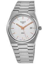 Load image into Gallery viewer, Tissot PRX Silver Dial Silver Steel Strap Watch For Women - T137.210.11.031.00