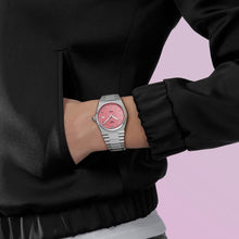 Load image into Gallery viewer, Tissot PRX Quartz Pink Dial Silver Steel Strap Watch for Women - T137.210.11.331.00
