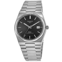 Load image into Gallery viewer, Tissot PRX Powermatic 80 Black Dial Silver Steel Strap Watch For Men - T137.407.11.051.00