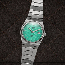 Load image into Gallery viewer, Tissot PRX Powermatic 80 Automatic Mint Green Dial Silver Steel Strap Watch for Men - T137.407.11.091.01