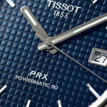 Load image into Gallery viewer, Tissot PRX Powermatic 80 Blue Dial Black Rubber Strap Watch for Men - T137.407.17.041.00