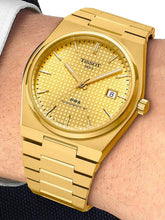 Load image into Gallery viewer, Tissot PRX Powermatic 80 Gold Dial Gold Steel Strap Watch for Men - T137.407.33.021.00