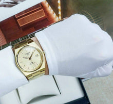 Load image into Gallery viewer, Tissot PRX Powermatic 80 Gold Dial Gold Steel Strap Watch for Men - T137.407.33.021.00