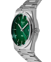 Load image into Gallery viewer, Tissot PRX Green Dial Silver Steel Strap Watch For Men - T137.410.11.091.00