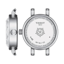 Load image into Gallery viewer, Tissot Lovely Round Mother of Pearl Dial Red Leather Strap Watch for Women - T140.009.16.111.00
