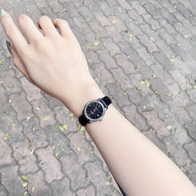 Load image into Gallery viewer, Tissot Le Locle Automatic Lady Black Dial Black Leather Strap Watch for Women - T41.1.123.57