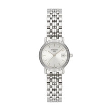 Load image into Gallery viewer, Tissot T Classic Desire White Dial Silver Steel Strap Watch for Women - T52.1.281.31
