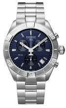 Load image into Gallery viewer, Tissot PR 100 Sport Quartz Chronograph Blue Dial Silver Steel Strap Watch For Men - T101.617.11.041.00