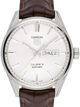 Load image into Gallery viewer, Tag Heuer Carrera Silver Dial Watch for Men - WAR201B.FC6291