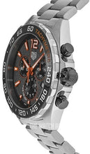 Load image into Gallery viewer, Tag Heuer Formula 1 Chronograph Ceramic Black Dial Silver Steel Strap Watch for Men - CAZ101AH.BA0842