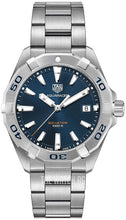 Load image into Gallery viewer, Tag Heuer Aquaracer Automatic Blue Dial Silver Steel Strap Watch for Men - WBD2112.BA0928