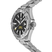 Load image into Gallery viewer, Tag Heuer Aquaracer Automatic Black Dial Silver Steel Strap Watch for Men - WAY2010.BA0927