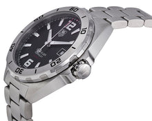 Load image into Gallery viewer, Tag Heuer Formula 1 Automatic Black Dial Silver Steel Strap Watch for Men - WAZ2113.BA0875