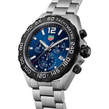 Load image into Gallery viewer, Tag Heuer Formula 1 Chronograph Blue Dial Silver Steel Strap Watch for Men - CAZ101AV.BA0842