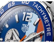 Load image into Gallery viewer, Tag Heuer Formula 1 Gulf Edition Blue Dial Blue Leather Strap Watch for Men - CAZ101N.FC8243