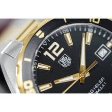 Load image into Gallery viewer, Tag Heuer Formula 1 Quartz Black Dial Two Tone Steel Strap Watch for Men - WAZ1121.BB0879
