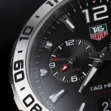 Load image into Gallery viewer, Tag Heuer Formula 1 Black Dial Silver Steel Strap Watch for Men - WAZ111A.BA0875