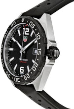 Load image into Gallery viewer, Tag Heuer Formula 1 Quartz Black Dial Black Rubber Strap Watch for Men - WAZ1110.FT8023