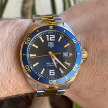Load image into Gallery viewer, Tag Heuer Formula Blue Dial Watch for Men - WAZ1120.BB0879