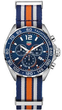 Load image into Gallery viewer, Tag Heuer Formula 1 Chronograph 43mm Blue Dial NATO Strap Watch for Men - CAZ1014.FC8196