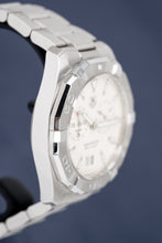 Load image into Gallery viewer, Tag Heuer Aquaracer Chronograph White Dial Silver Steel Strap Watch for Men - WAY111Y.BA0928