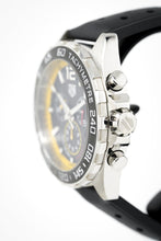 Load image into Gallery viewer, Tag Heuer Formula 1 Chronograph Black Dial Black Rubber Strap Watch for Men - CAZ101AC.FT8024
