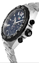 Load image into Gallery viewer, Tag Heuer Formula 1 Chronograph Blue Dial Silver Steel Strap Watch for Men - CAZ101AV.BA0842