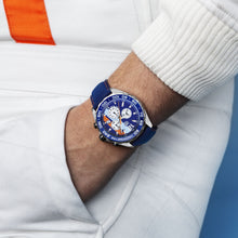 Load image into Gallery viewer, Tag Heuer Formula 1 Gulf Edition Blue Dial Blue Leather Strap Watch for Men - CAZ101N.FC8243
