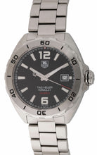 Load image into Gallery viewer, Tag Heuer Formula 1 Automatic Black Dial Silver Steel Strap Watch for Men - WAZ2113.BA0875