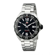 Load image into Gallery viewer, Tag Heuer Formula 1 Quartz Black Dial Silver Steel Strap Watch for Men - WAZ1110.BA0875