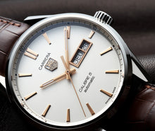 Load image into Gallery viewer, Tag Heuer Carrera White Dial Watch for Men - WAR201D.FC6291