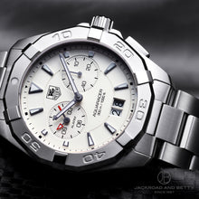Load image into Gallery viewer, Tag Heuer Aquaracer White Dial Watch for Men - WAY111Y.BA0928