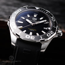 Load image into Gallery viewer, Tag Heuer Aquaracer Black Dial Watch for Men - WAY111A.FT6151