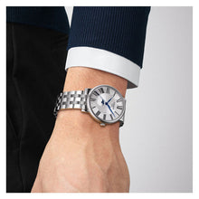 Load image into Gallery viewer, Tissot Carson Premium Silver Dial Silver Steel Strap Watch for Men - T122.417.11.033.00