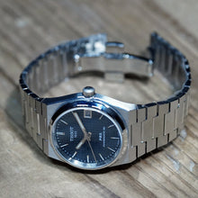 Load image into Gallery viewer, Tissot PRX Powermatic 80 Blue Dial Silver Steel Strap Watch for Men - T137.207.11.041.00