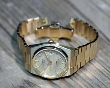 Load image into Gallery viewer, Tissot PRX Powermatic 80 Gold Dial Gold Steel Strap Watch for Men - T137.407.33.021.00
