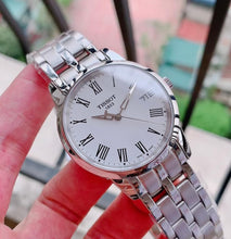Load image into Gallery viewer, Tissot T Classic Dream White Dial Silver Steel Strap Watch for Men - T033.410.11.013.01