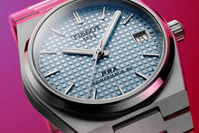 Load image into Gallery viewer, Tissot PRX Powermatic 80 Ice Blue Dial Silver Steel Strap Watch for Men - T137.207.11.351.00