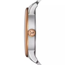 Load image into Gallery viewer, Tissot Chemin des Tourelles Powermatic 80 Silver Dial Two Tone Steel Strap Watch for Men - T099.407.22.038.02