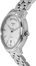 Load image into Gallery viewer, Tissot T Classic Automatic III Day Date White Dial Silver Steel Strap Watch for Men - T065.930.11.031.00