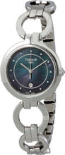 Load image into Gallery viewer, Tissot T Lady Flamingo Mother of Pearl Blue Dial Silver Steel Strap Watch for Women - T094.210.11.126.00