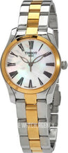 Load image into Gallery viewer, Tissot T Wave Quartz Mother of Pearl Dial Two Tone Steel Strap Watch for Women - T112.210.22.113.00