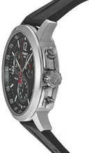 Load image into Gallery viewer, Tissot PRC 200 Chronograph Black Dial Black Rubber Strap Watch for Men - T114.417.17.057.00