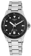 Load image into Gallery viewer, Tissot Seastar 1000 Black Dial Silver Steel Strap Watch For Men - T120.410.11.051.00