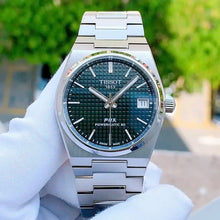 Load image into Gallery viewer, Tissot PRX Powermatic 80 Green Dial Silver Steel Strap Watch for Men - T137.207.11.091.00