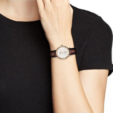 Load image into Gallery viewer, Tissot T Classic Carson Premium White Dial Brown Leather Strap Watch for Women - T122.207.36.031.00