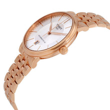 Load image into Gallery viewer, Tissot T Classic Carson Premium Automatic White Dial Rose Gold Steel Strap Watch for Men - T122.407.33.031.00