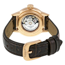 Load image into Gallery viewer, Tissot Carson Automatic White Dial Brown Leather Strap Watch For Women - T085.207.36.011.00